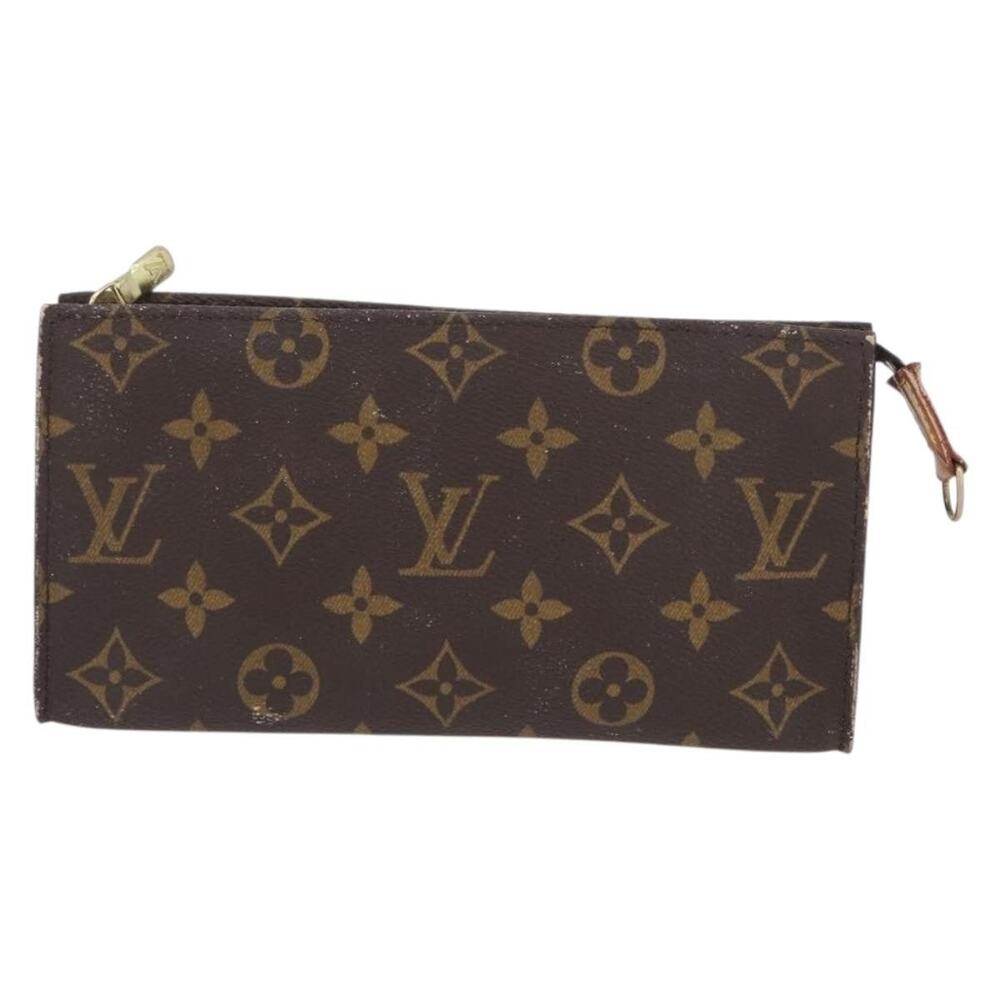 Louis Vuitton Monogram Bucket GM Accessory Pouch Brown